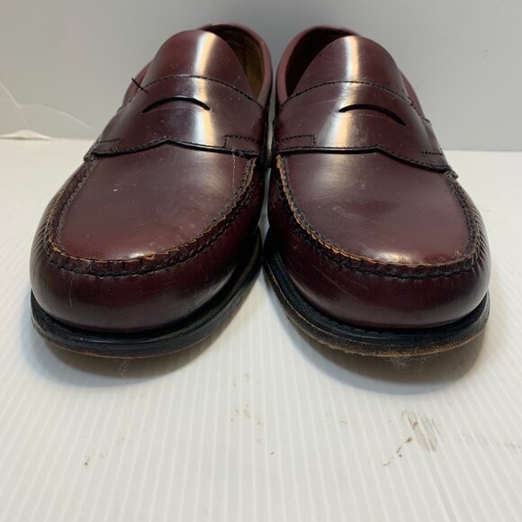 G.H. Bass & Co. Men\'s Burgundy Leather Penny Loafers main image 11